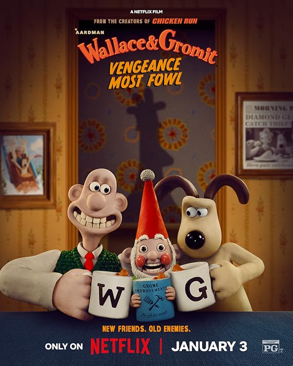 دانلود فیلم والاس و گرومیت: انتقام پرندگان Wallace And Gromit: Vengeance Most Fowl 2024 با دوبله فارسی